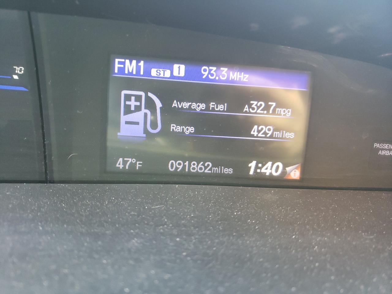 Photo 8 from auction – 2015 HONDA CIVIC LX with VIN 19XFB2F59FE276289