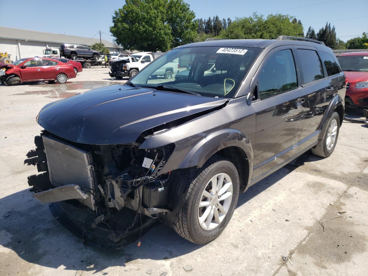 Photo 2 from auction – 2017 DODGE JOURNEY SX with VIN 3C4PDCBG7HT589898