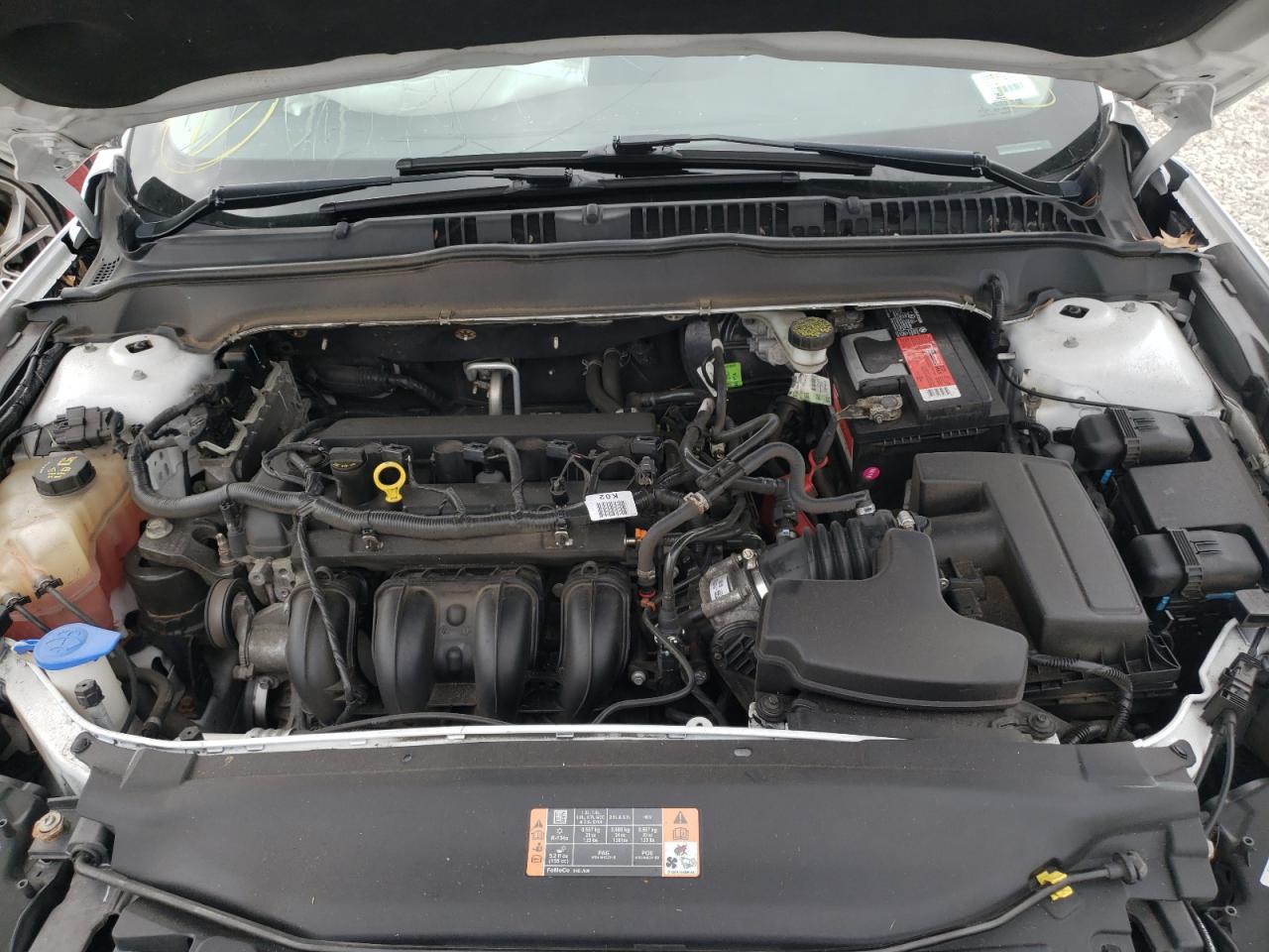 Photo 7 from auction – 2016 FORD FUSION S with VIN 3FA6P0G77GR389700