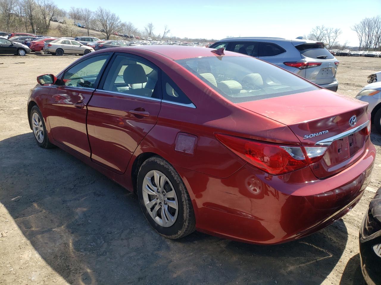 Photo 3 from auction – 2012 HYUNDAI SONATA GLS with VIN 5NPEB4AC9CH379345