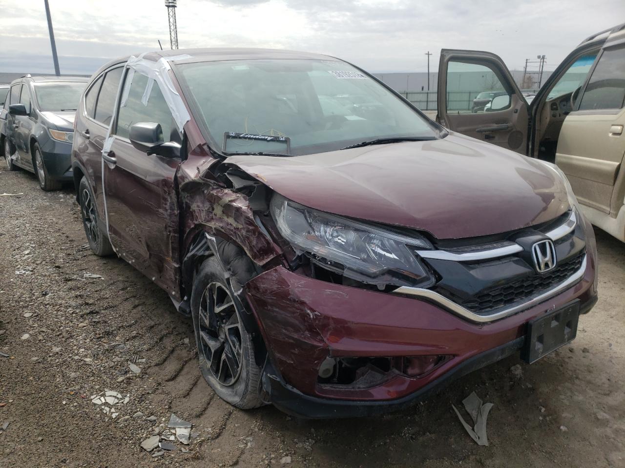 Photo 1 from auction – 2016 HONDA CR-V SE with VIN 2HKRM4H44GH696286