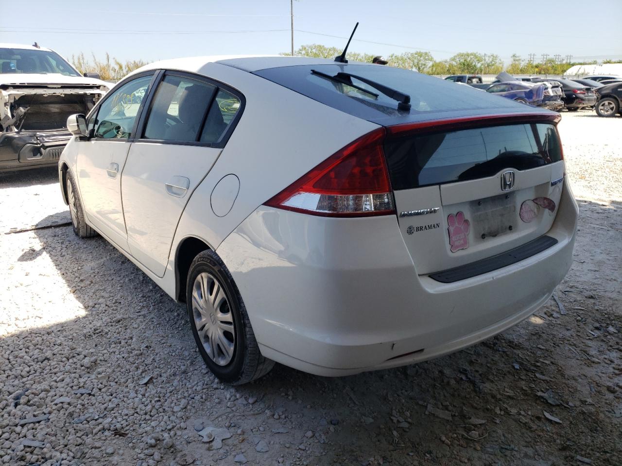 Photo 3 from auction – 2011 HONDA INSIGHT with VIN JHMZE2H35BS007468