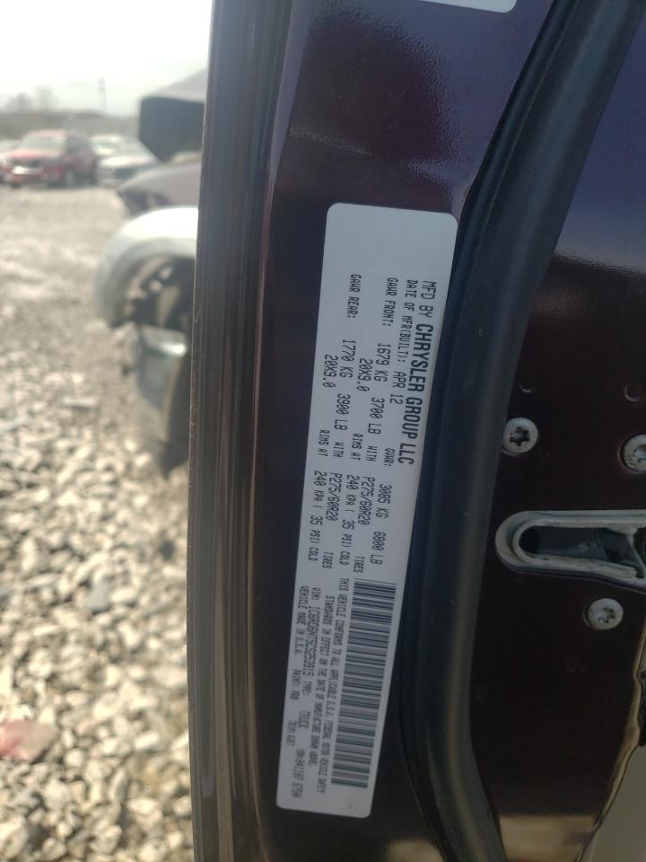 Photo 10 from auction – 2012 DODGE RAM 1500 L with VIN 1C6RD6NT5CS253915