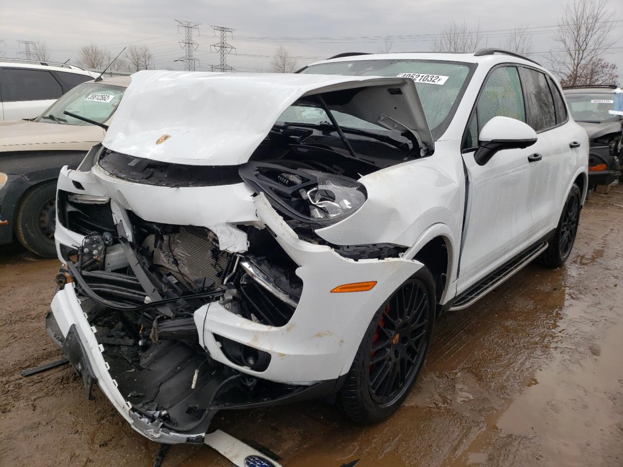 Photo 2 from auction – 2017 PORSCHE CAYENNE with VIN WP1AA2A20HKA80833