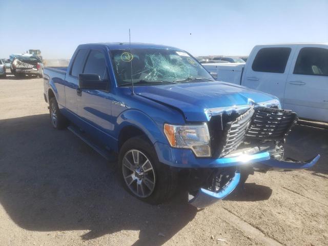 FORD F150 SUPER 2014 with VIN 1FTEX1CM2EFC69319 - Photo from auction
