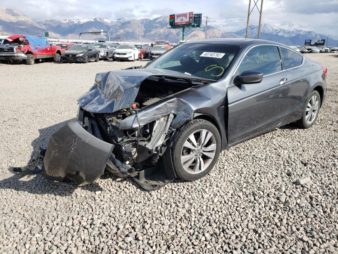 Photo 2 from auction – 2011 HONDA ACCORD EX with VIN 1HGCS1B75BA009783