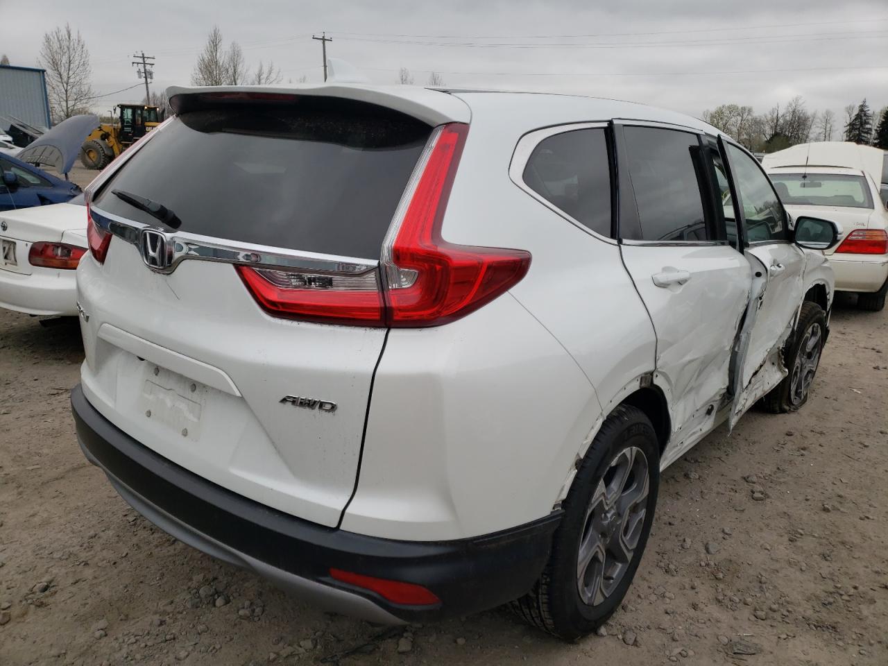 Photo 4 from auction – 2019 HONDA CR-V EXL with VIN 7FARW2H85KE063406