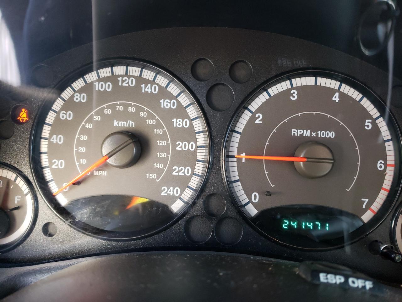 Photo 8 from auction – 2007 JEEP LIBERTY SP with VIN 1J4GL48K77W708010