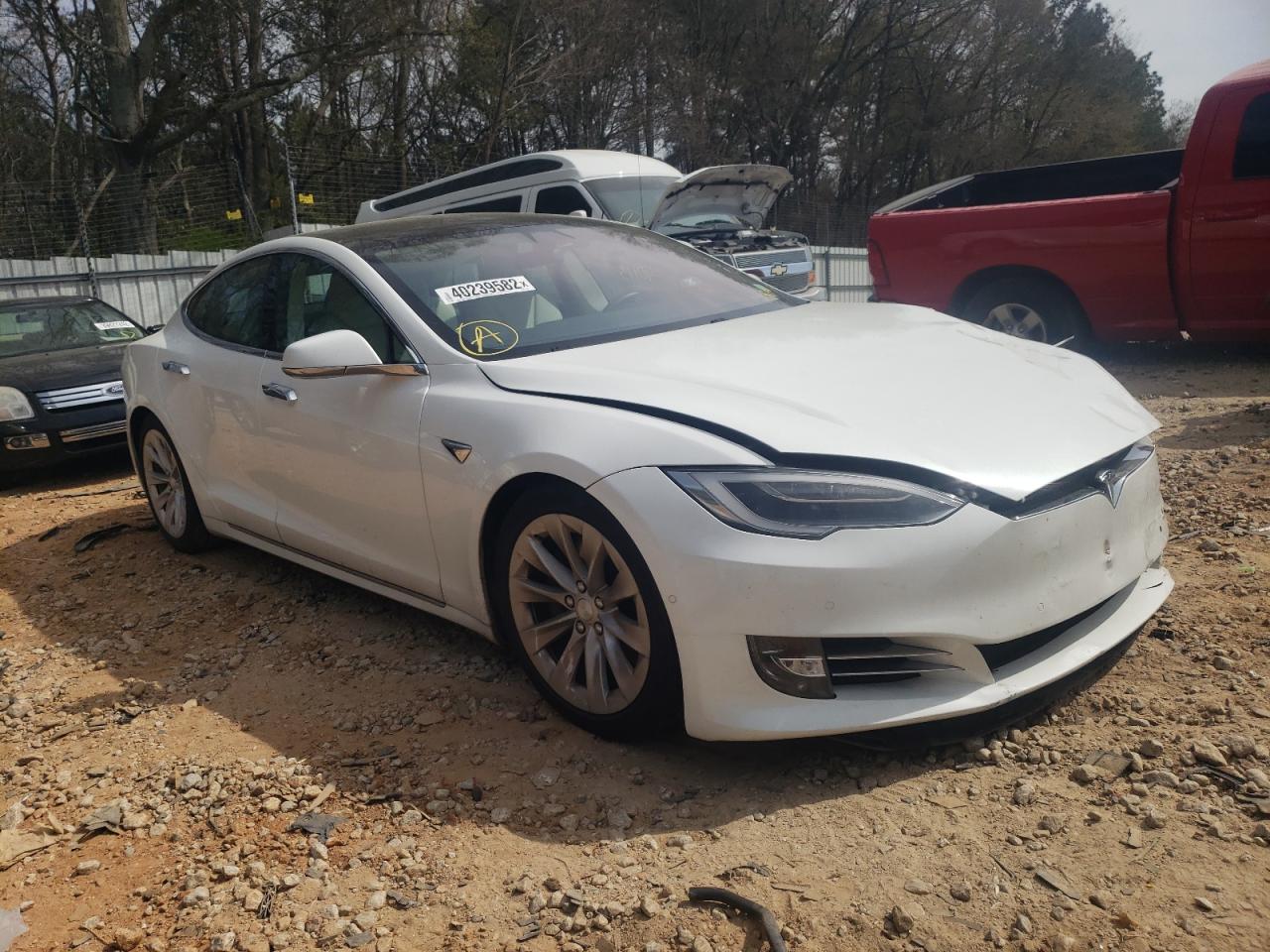 TESLA MODEL S 2018 with VIN 5YJSA1E22JF243558 - Photo from auction