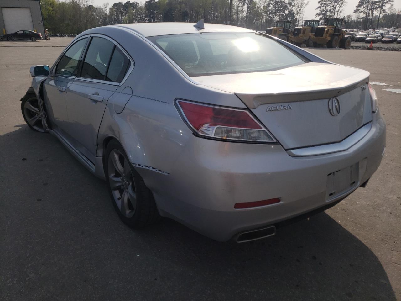 Photo 3 from auction – 2012 ACURA TL with VIN 19UUA8F74CA013982