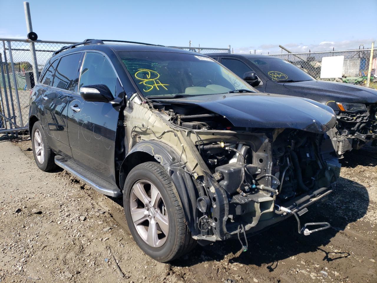 ACURA MDX TECHNO 2013 with VIN 2HNYD2H3XDH506822 - Photo from auction