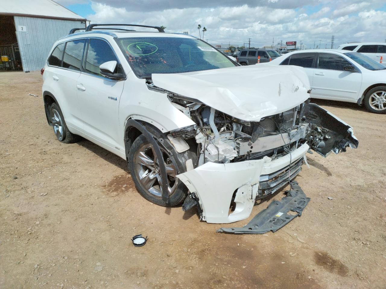 Photo 9 from auction – 2019 TOYOTA HIGHLANDER with VIN 5TDDGRFH6KS072786