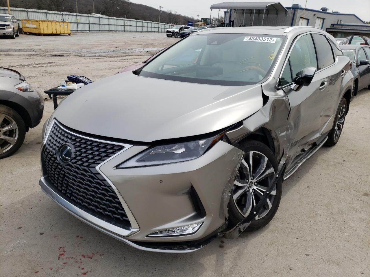 Photo 2 from auction – 2022 LEXUS RX 350 with VIN 2T2HZMAAXNC228796
