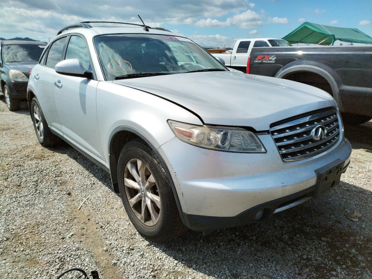 Photo 9 from auction – 2007 INFINITI FX35 with VIN JNRAS08W47X200694