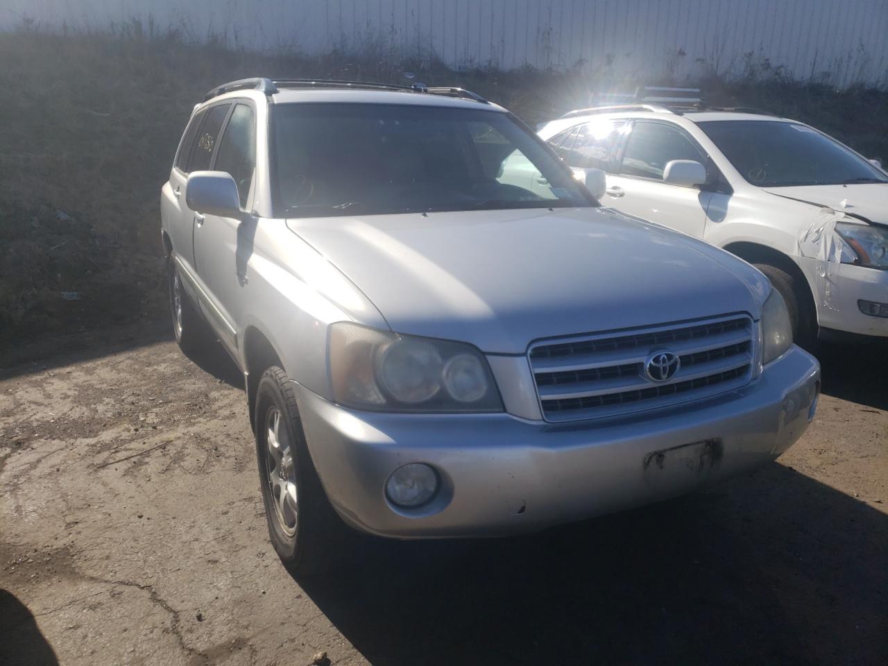 TOYOTA HIGHLANDER 2002 with VIN JTEHF21A620085350 - Photo from auction