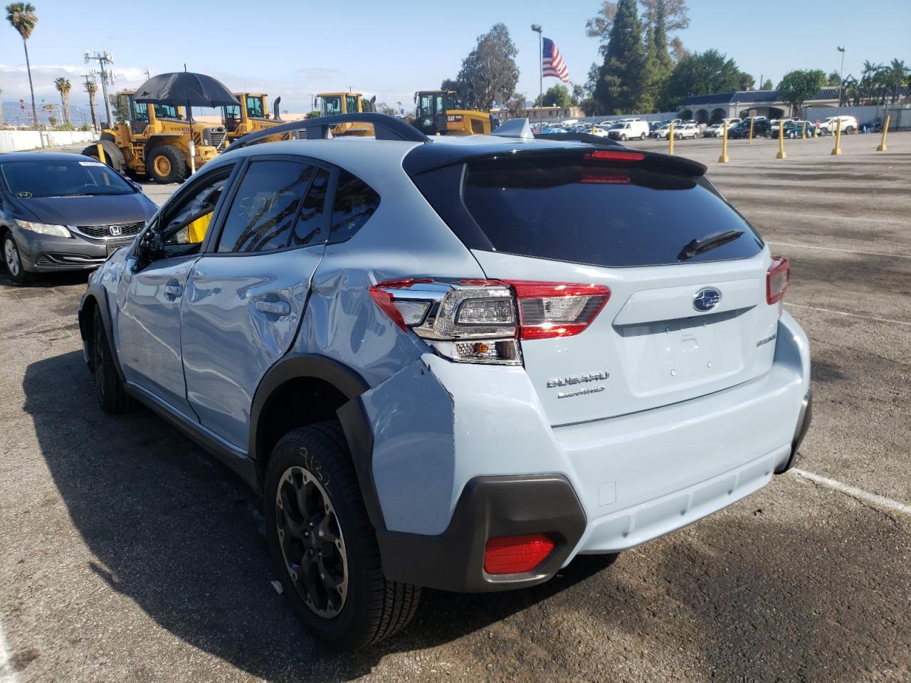Photo 3 from auction – 2021 SUBARU CROSSTREK with VIN JF2GTAPC7M8659424
