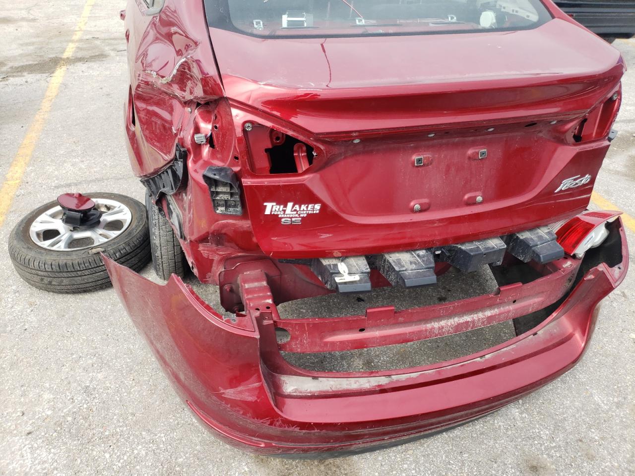 Photo 9 from auction – 2014 FORD FIESTA SE with VIN 3FADP4BJ4EM127922