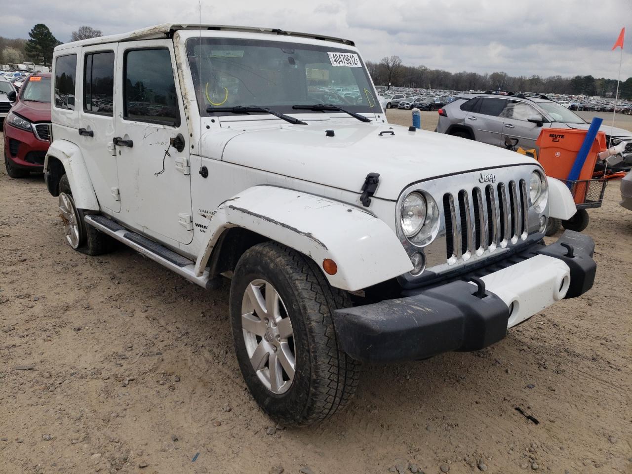 JEEP WRANGLER U 2016 with VIN 1C4BJWEG0GL161469 - Photo from auction