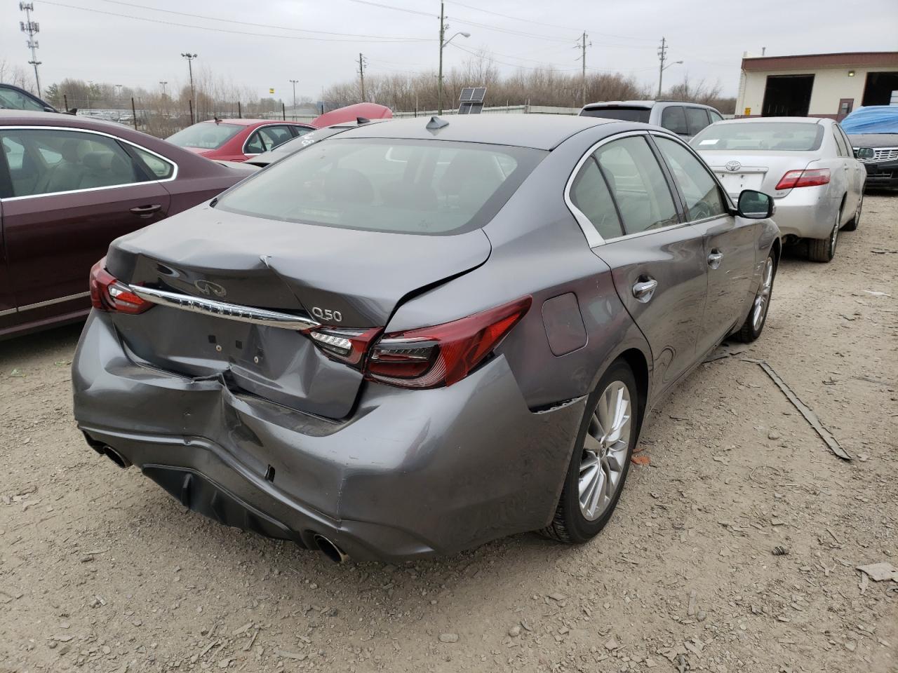 Photo 4 from auction – 2018 INFINITI Q50 LUXE with VIN JN1EV7AP3JM363532