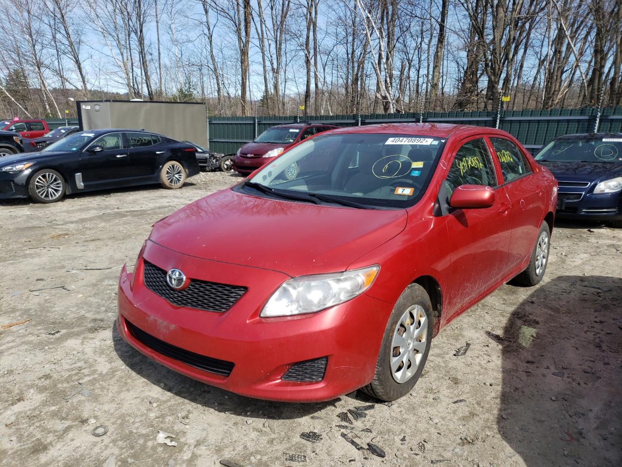 Photo 2 from auction – 2010 TOYOTA COROLLA BA with VIN 1NXBU4EE9AZ186054