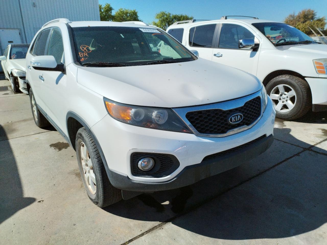 KIA SORENTO BA 2012 with VIN 5XYKT3A61CG297010 - Photo from auction