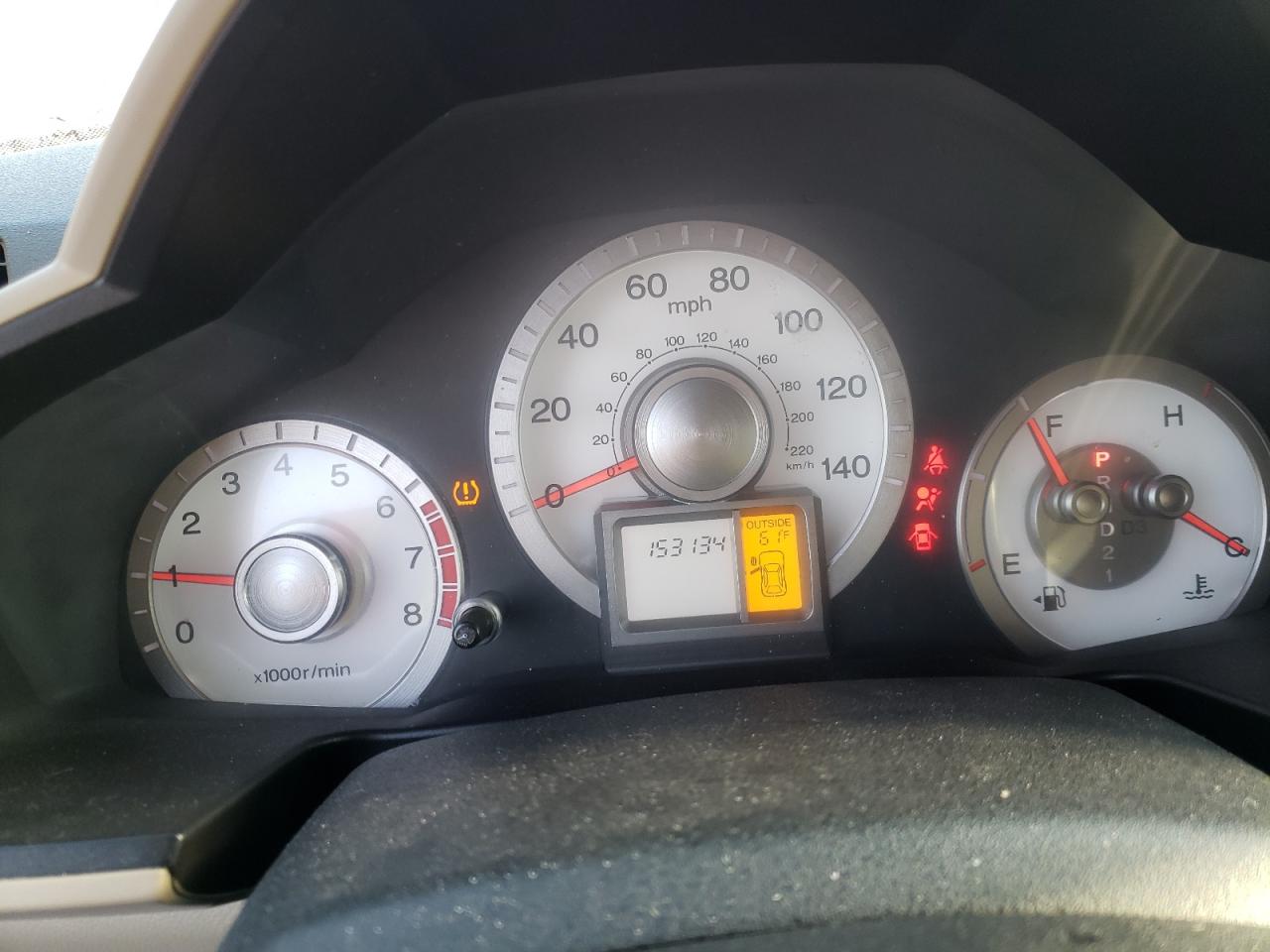 Photo 8 from auction – 2009 HONDA PILOT EXL with VIN 5FNYF38589B011555