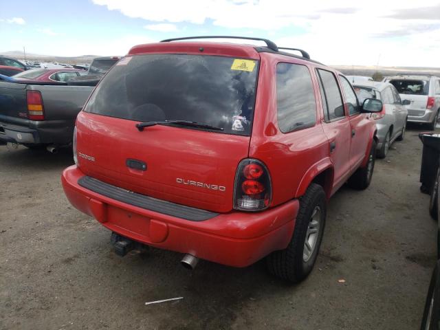 Photo 4 from auction – 2002 DODGE DURANGO SL with VIN 1B4HS48N82F196545