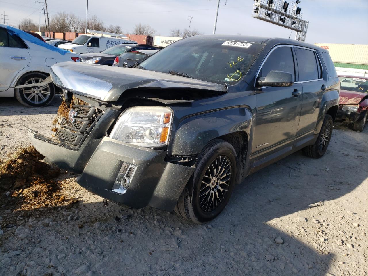 Photo 2 from auction – 2012 GMC TERRAIN SL with VIN 2GKALMEKXC6283536