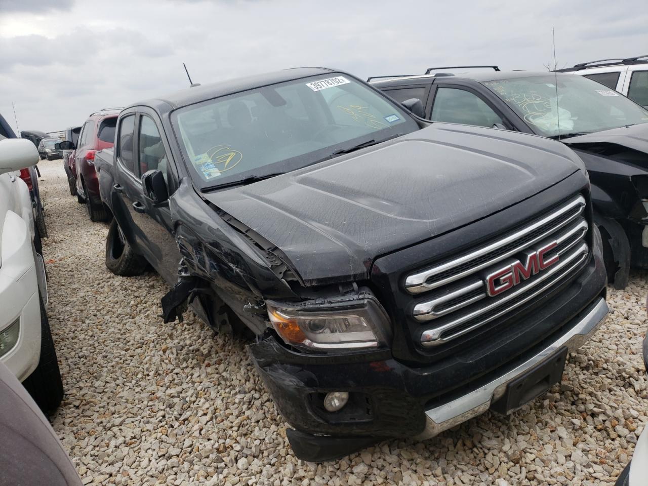 GMC CANYON SLE 2016 with VIN 1GTG6CE38G1367217 - Photo from auction