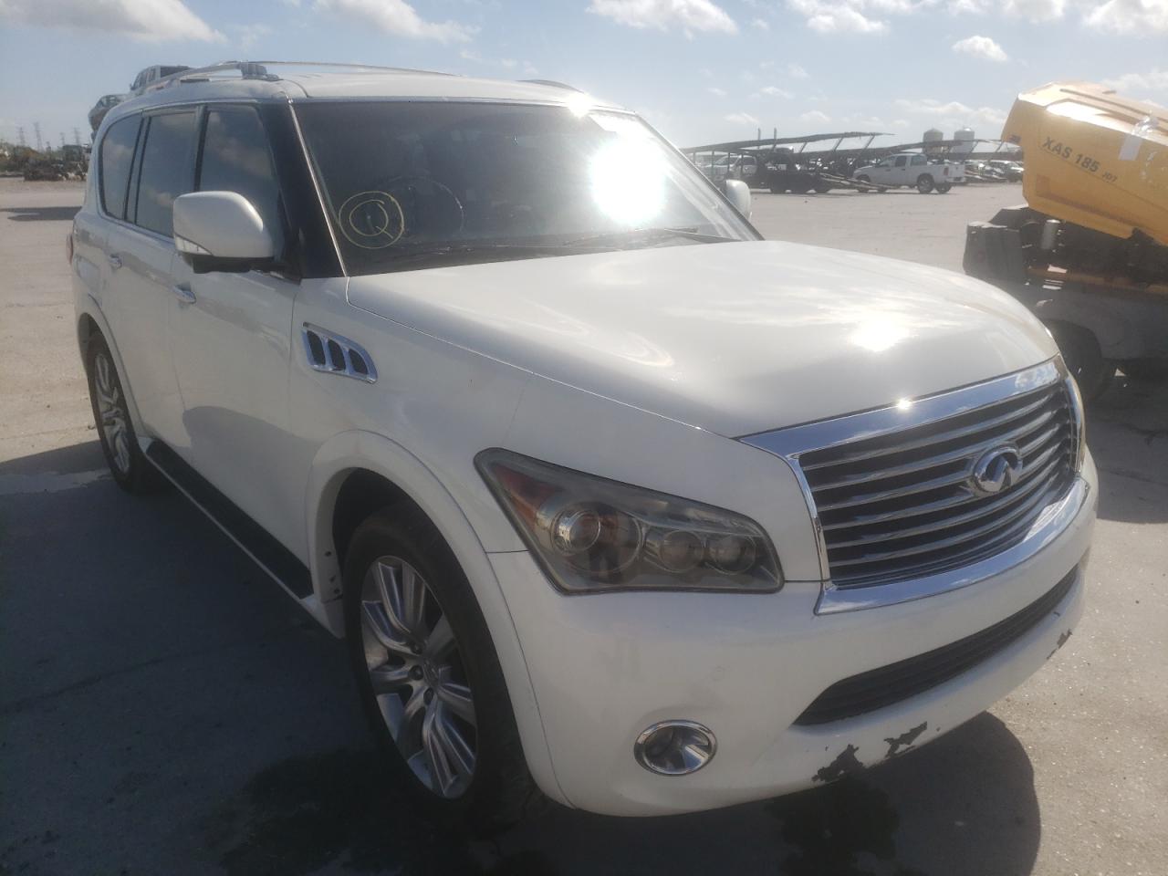 INFINITI QX56 2012 with VIN JN8AZ2NF9C9519698 - Photo from auction