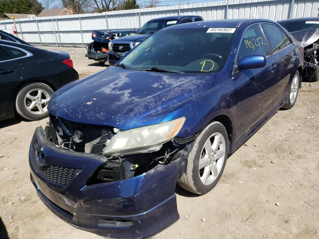 Photo 2 from auction – 2007 TOYOTA CAMRY CE with VIN 4T1BE46K27U016788