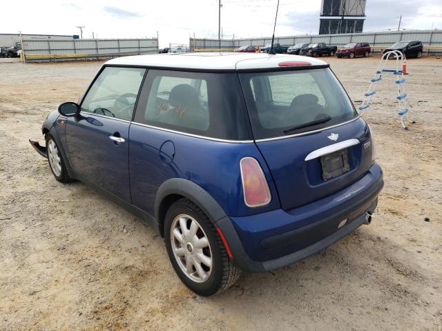 Photo 3 from auction – 2004 MINI COOPER with VIN WMWRC33444TJ61841