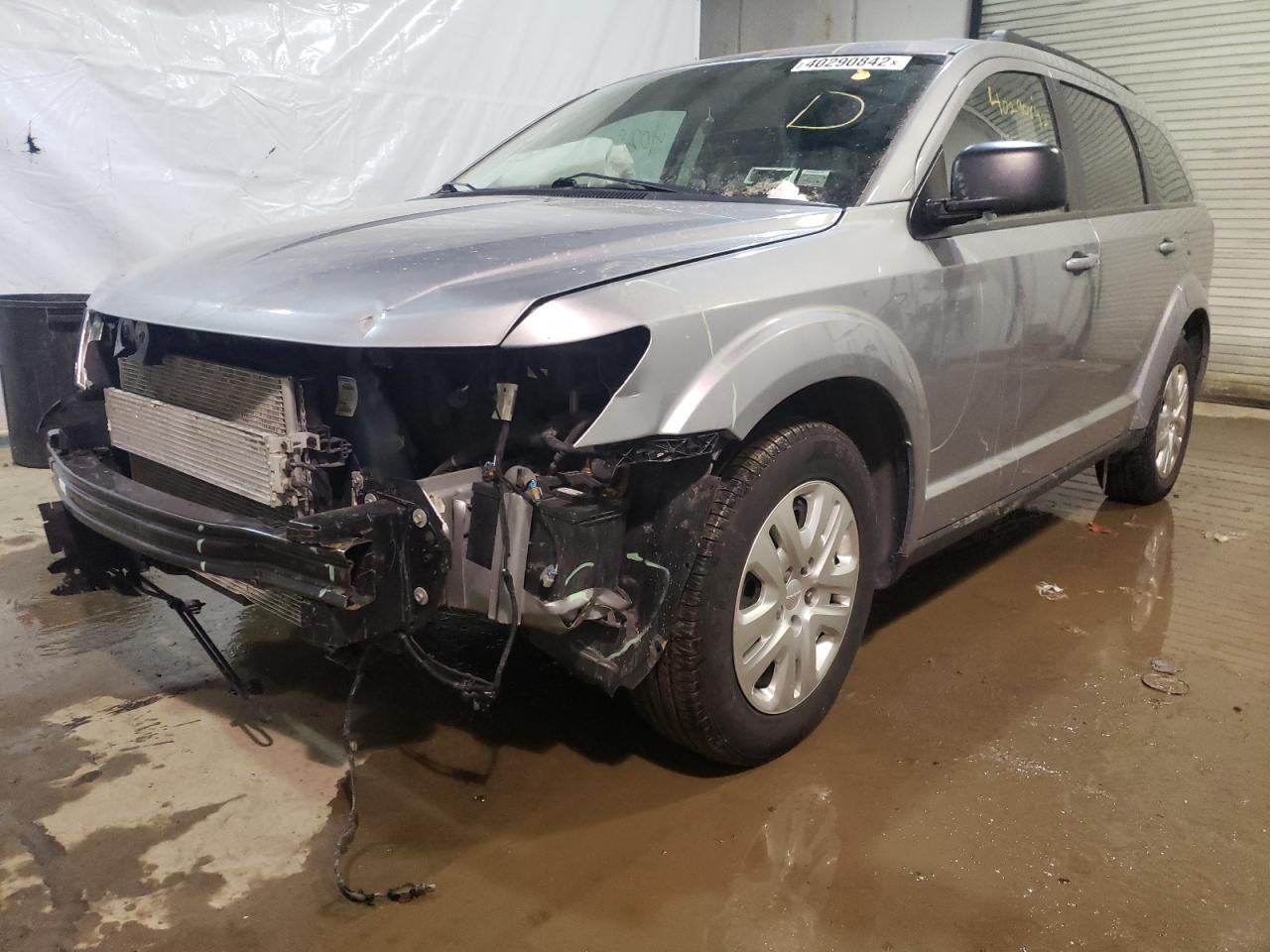 Photo 2 from auction – 2018 DODGE JOURNEY SE with VIN 3C4PDCAB4JT381568