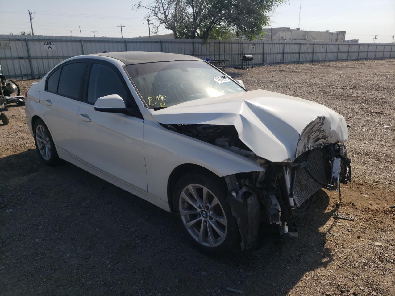 BMW 320 I 2016 with VIN WBA8A9C57GK618455 - Photo from auction