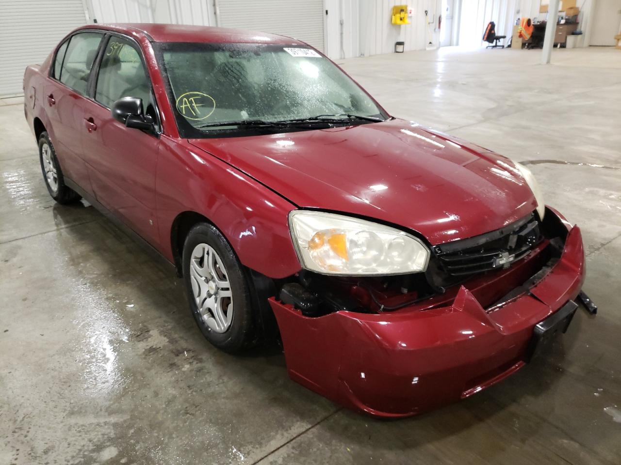 CHEVROLET MALIBU LS 2007 with VIN 1G1ZS57F77F298328 - Photo from auction