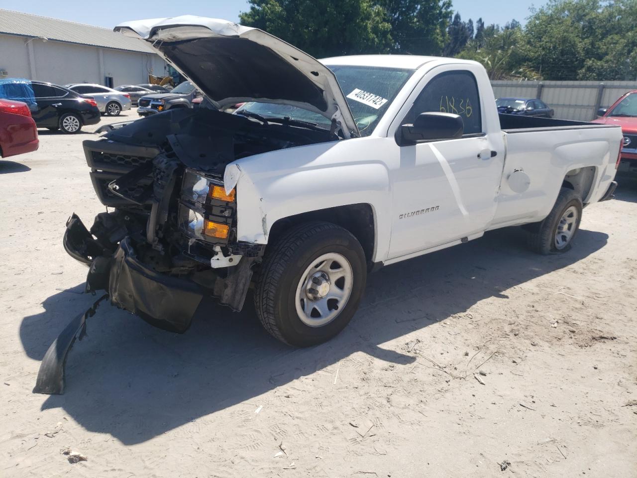 Photo 2 from auction – 2015 CHEVROLET SILVERADO with VIN 1GCNCPEH0FZ386007