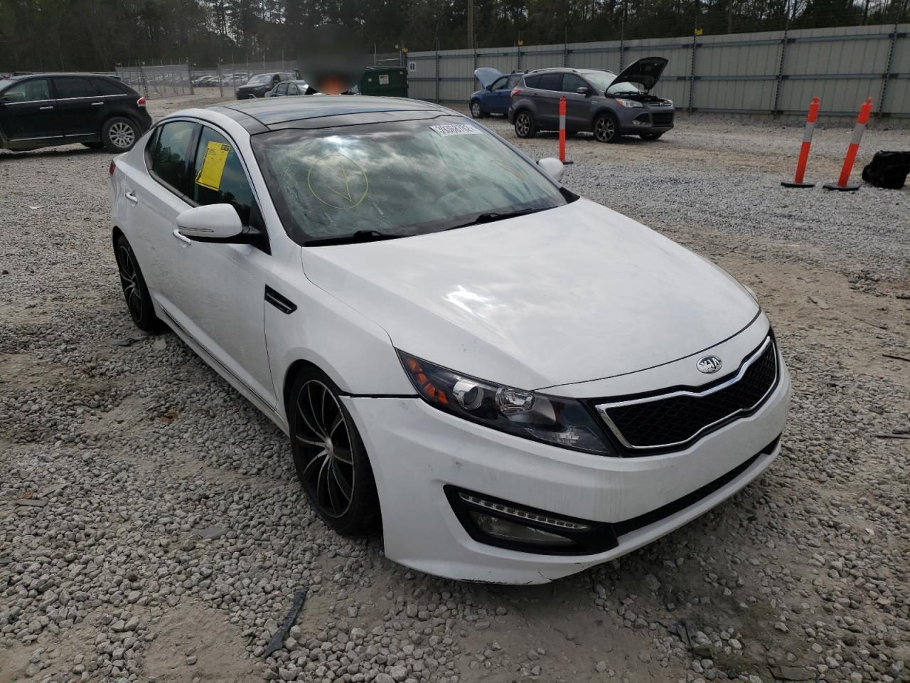 KIA OPTIMA SXL 2013 with VIN 5XXGR4A68DG145290 - Photo from auction