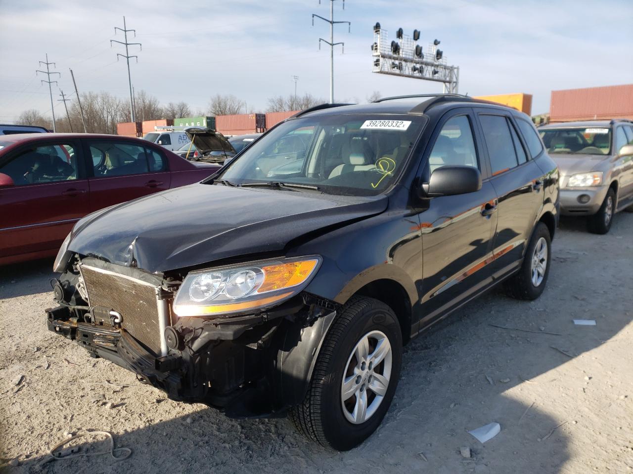 Photo 2 from auction – 2009 HYUNDAI SANTA FE G with VIN 5NMSG73D69H242803