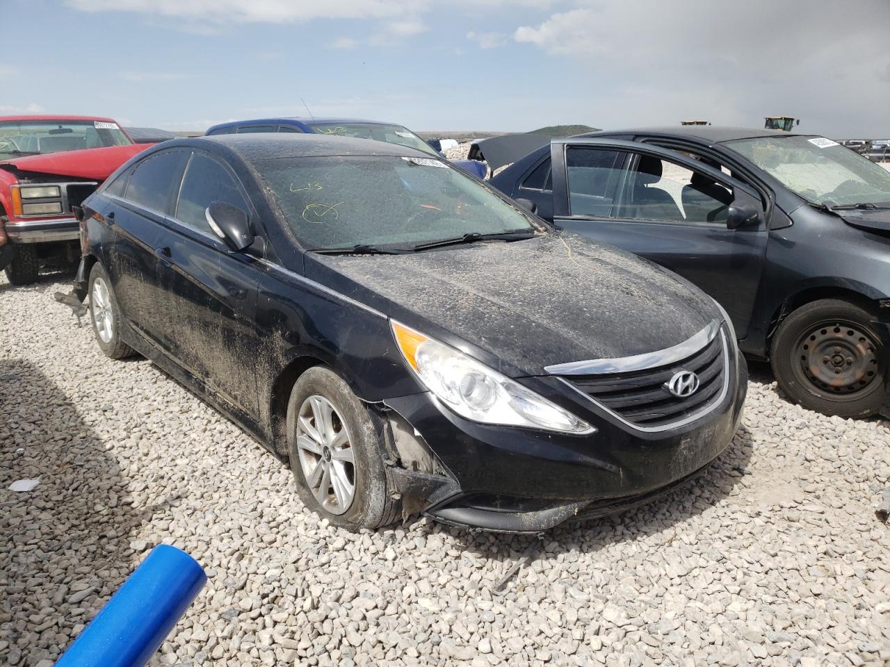 HYUNDAI SONATA GLS 2014 with VIN 5NPEB4AC4EH837280 - Photo from auction