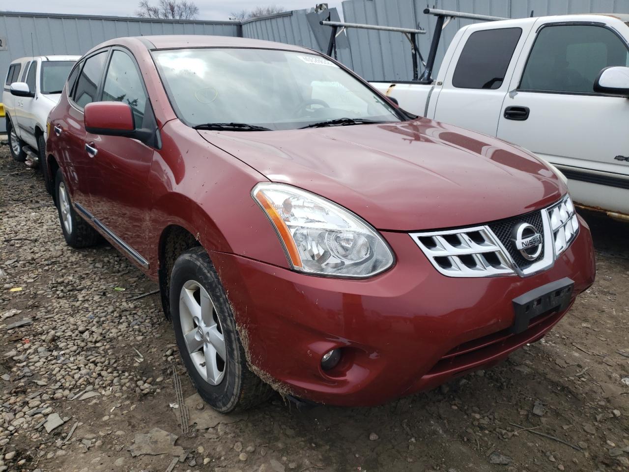 NISSAN ROGUE S 2013 with VIN JN8AS5MT9DW544522 - Photo from auction