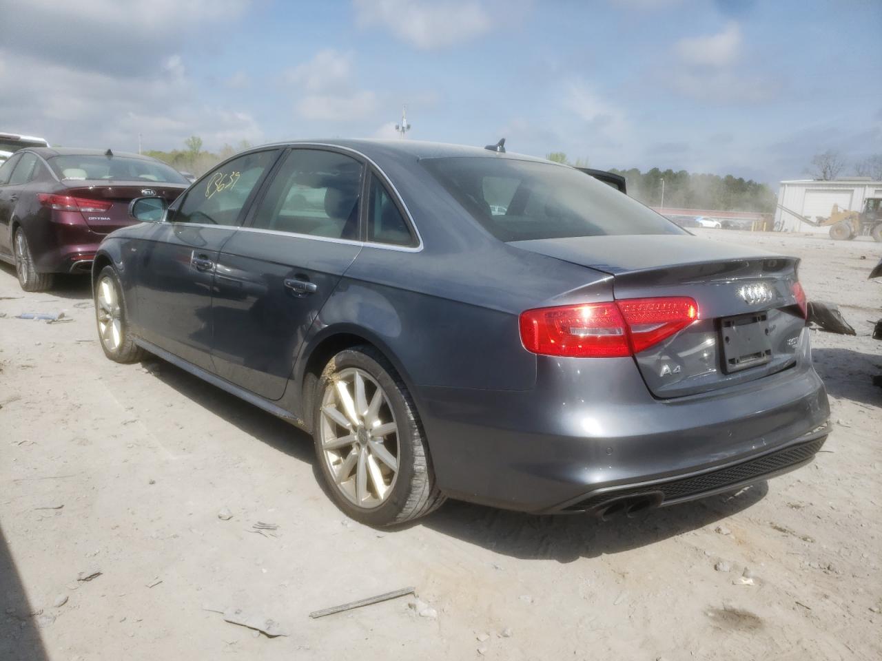 Photo 3 from auction – 2014 AUDI A4 PREMIUM with VIN WAUFFAFLXEN026080