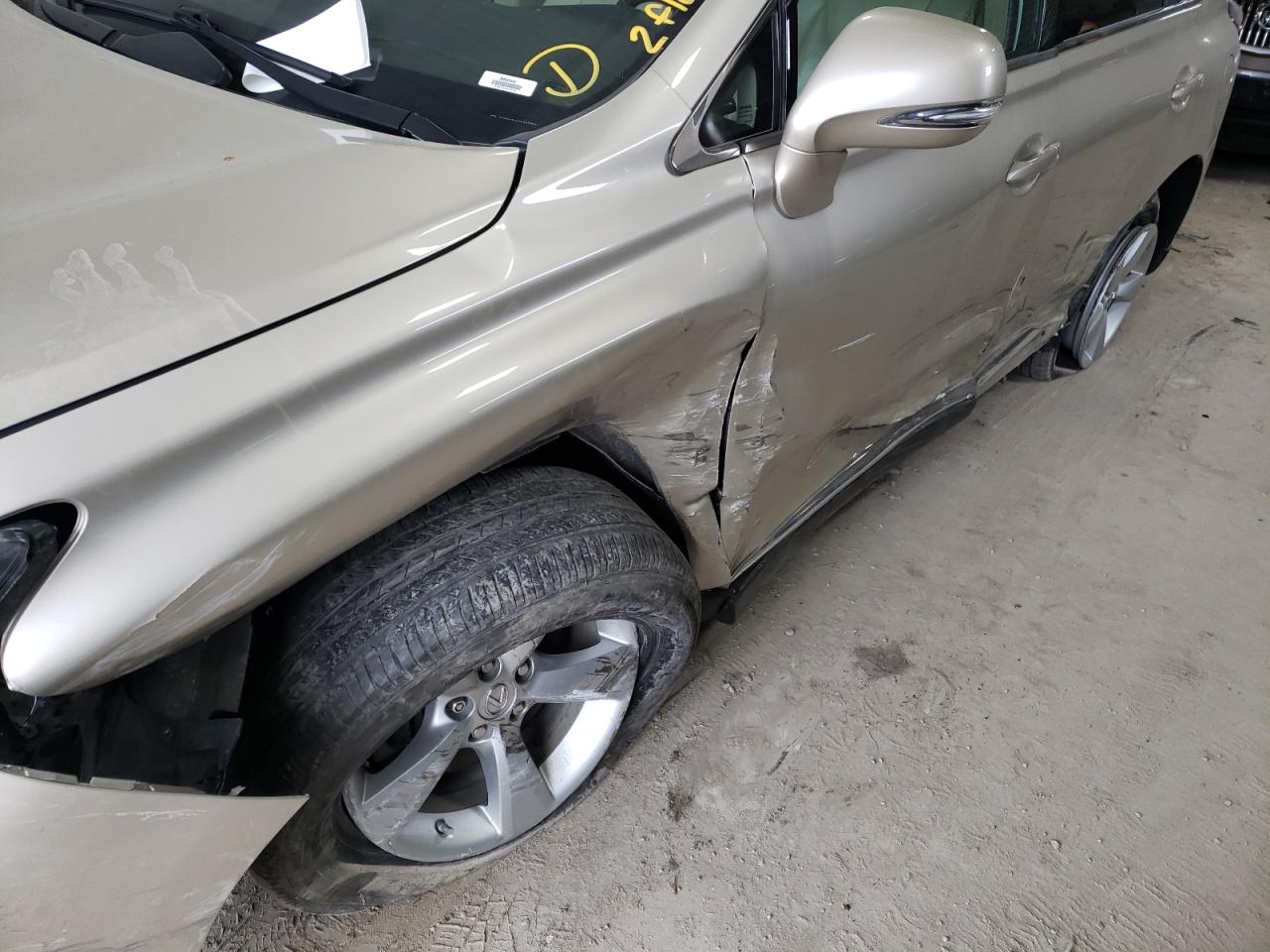 Photo 9 from auction – 2013 LEXUS RX 350 BAS with VIN 2T2BK1BA5DC187757