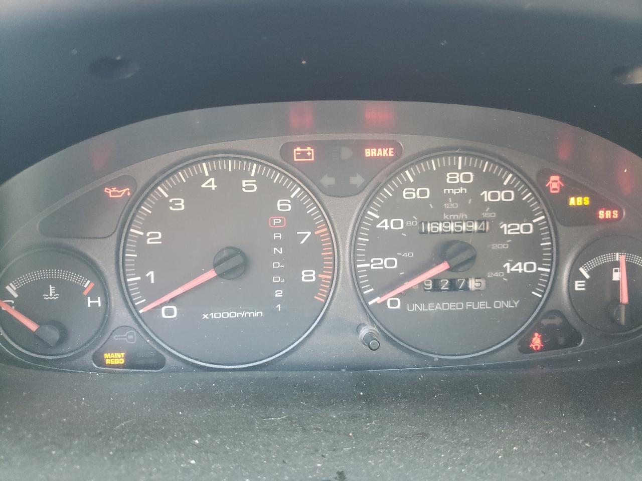 Photo 8 from auction – 2000 ACURA INTEGRA LS with VIN JH4DB7657YS000440