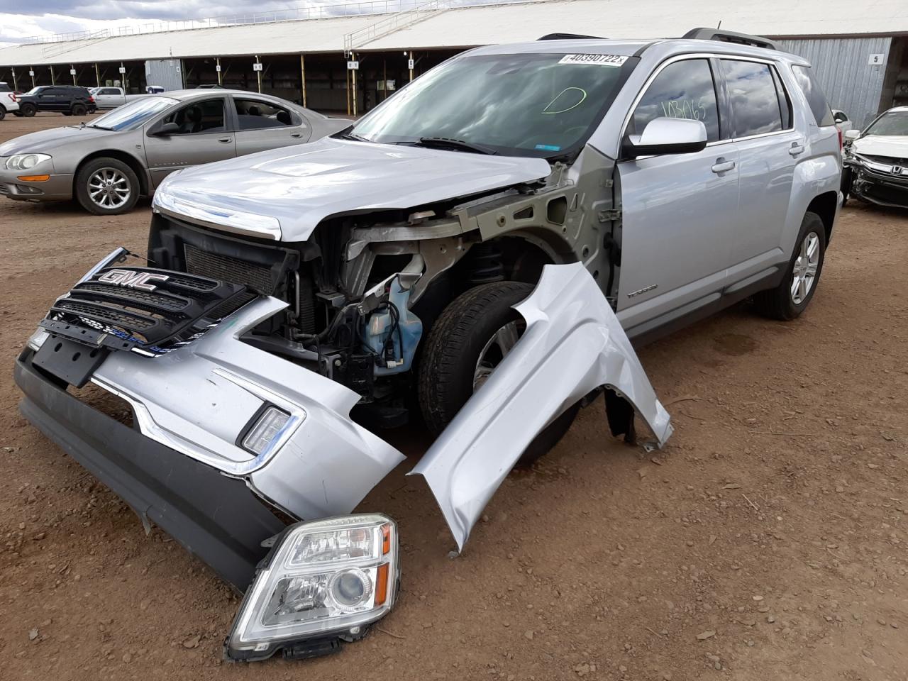 Photo 2 from auction – 2016 GMC TERRAIN SL with VIN 2GKALNEK1G6184485