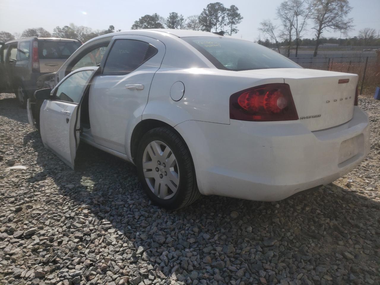 Photo 3 from auction – 2012 DODGE AVENGER SE with VIN 1C3CDZAB5CN193294