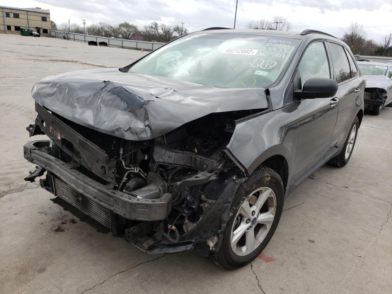 Photo 2 from auction – 2015 FORD EDGE SE with VIN 2FMTK3G9XFBC32556
