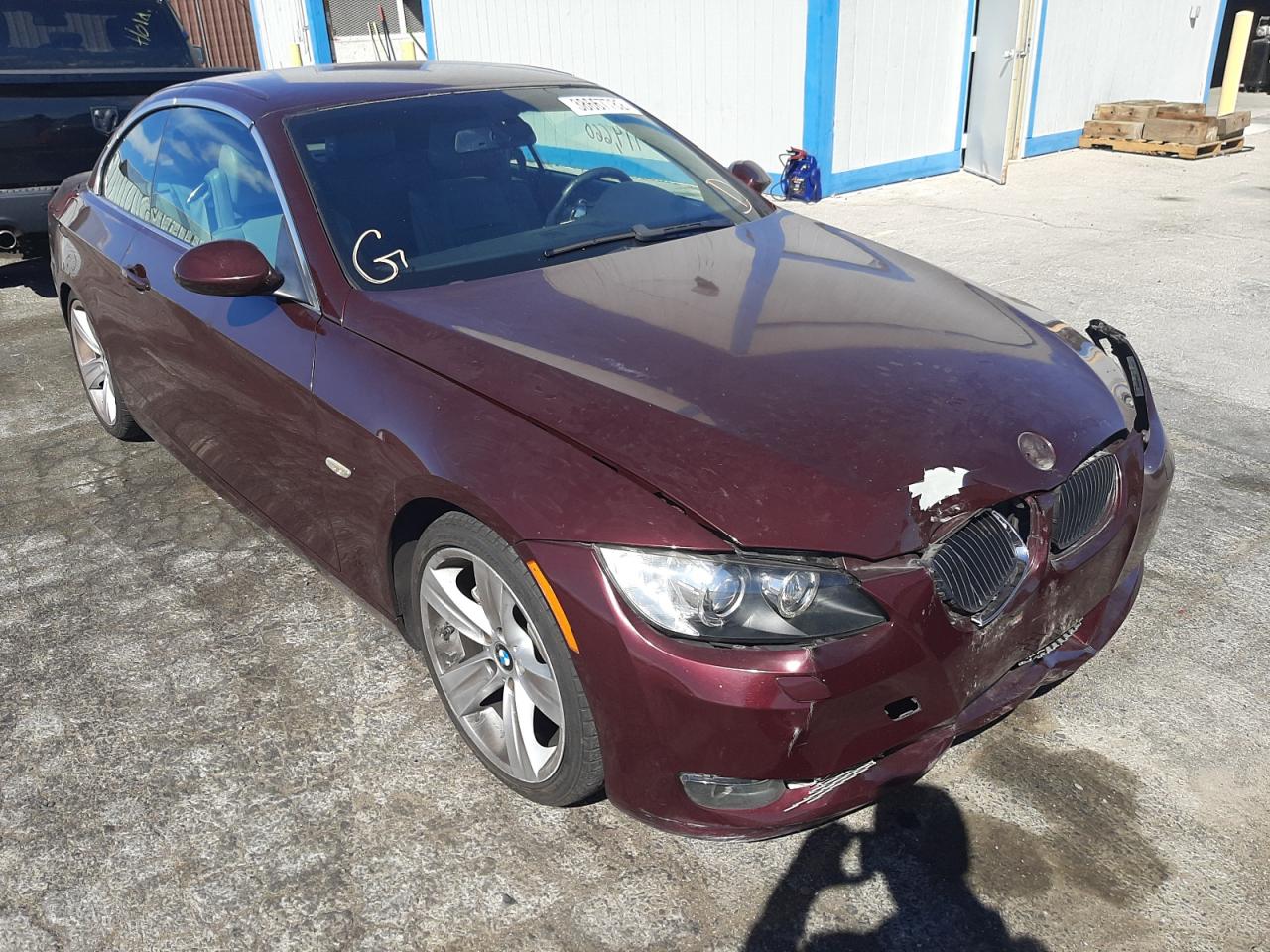BMW 335 I 2008 with VIN WBAWL73578PX56023 - Photo from auction