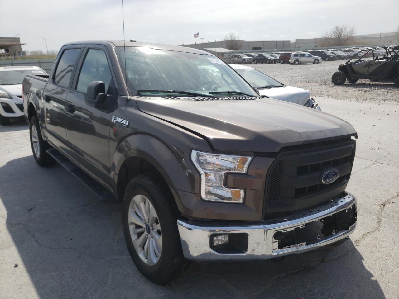 FORD F150 SUPER 2016 with VIN 1FTEW1EF1GFB90597 - Photo from auction