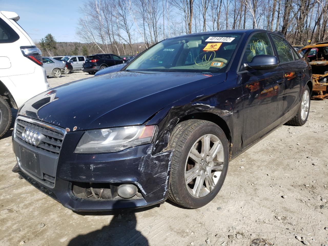 Photo 2 from auction – 2010 AUDI A4 PREMIUM with VIN WAUBFAFL5AN003038