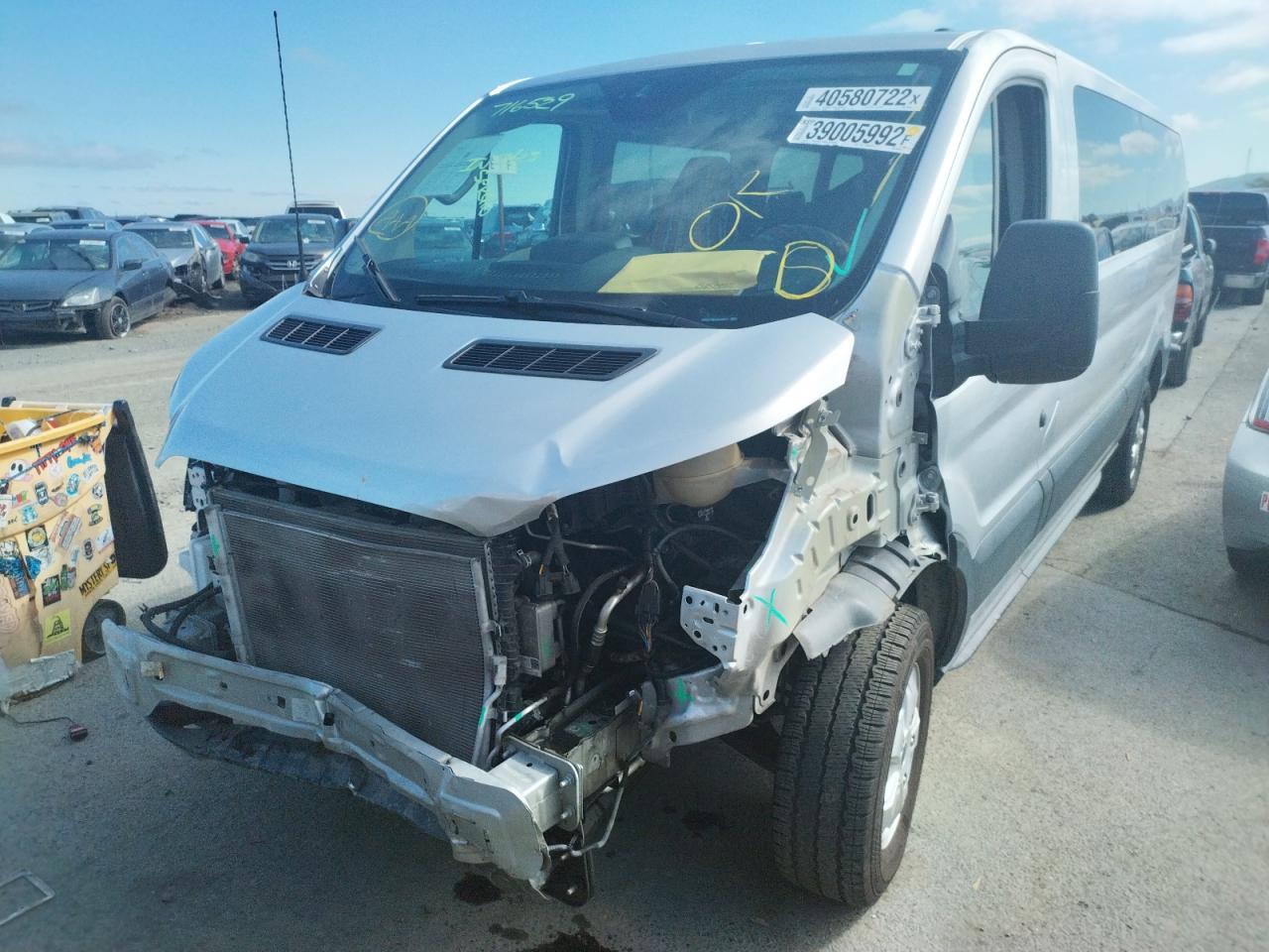 Photo 2 from auction – 2018 FORD TRANSIT T- with VIN 1FBZX2YM8JKA87677